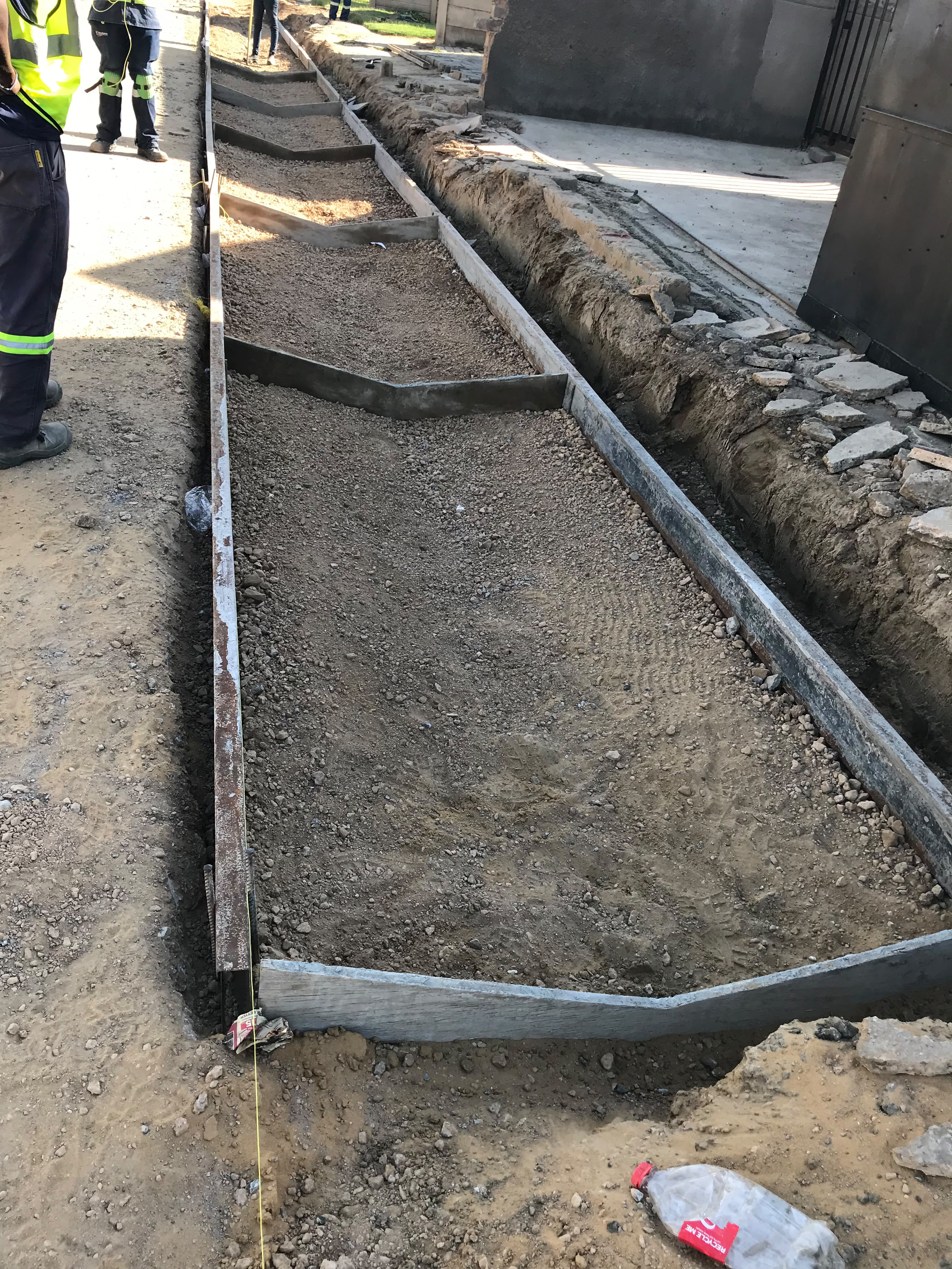 Paving and project work by M Mabitsela