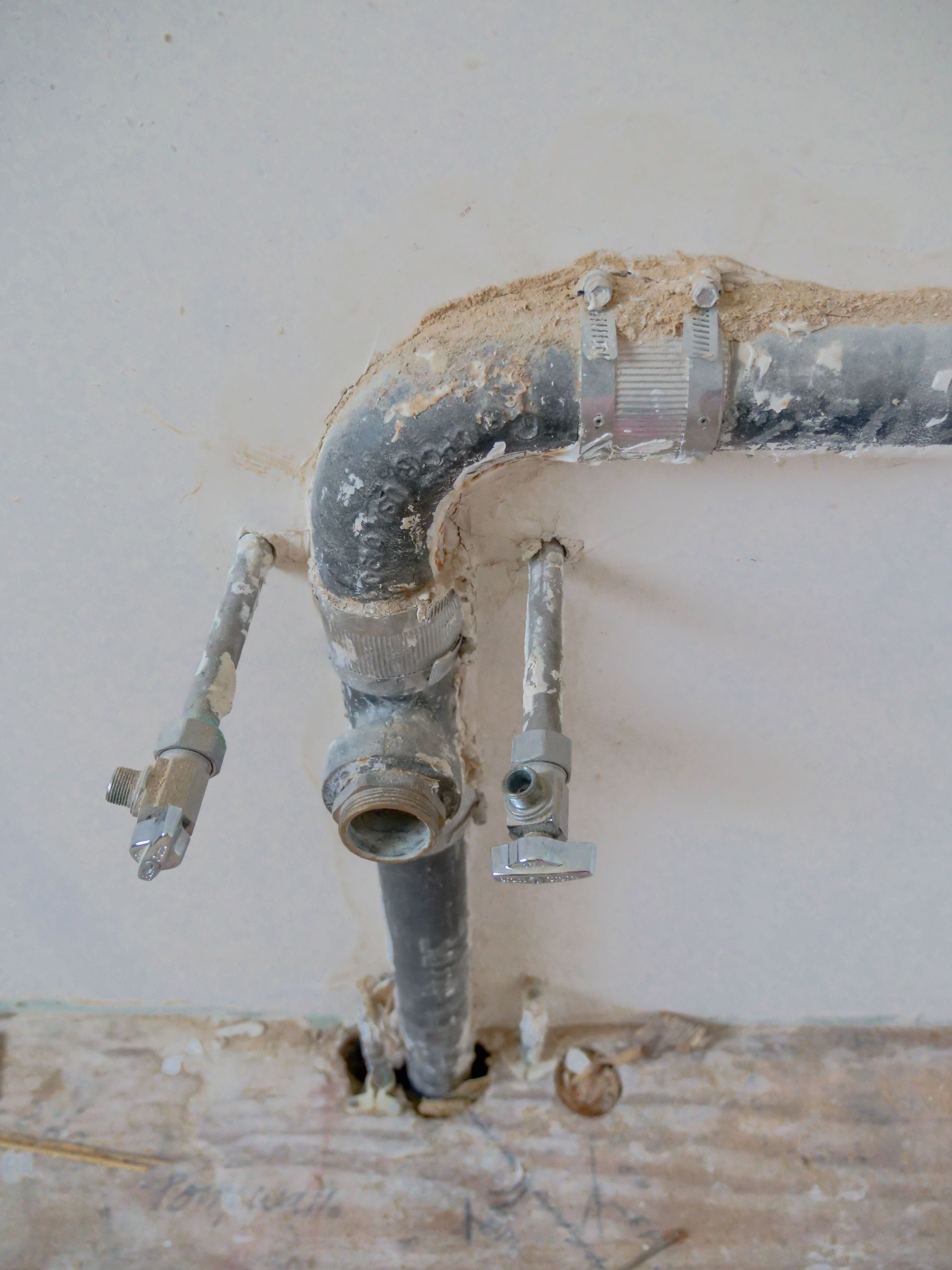 Plumbing and site maintenance team