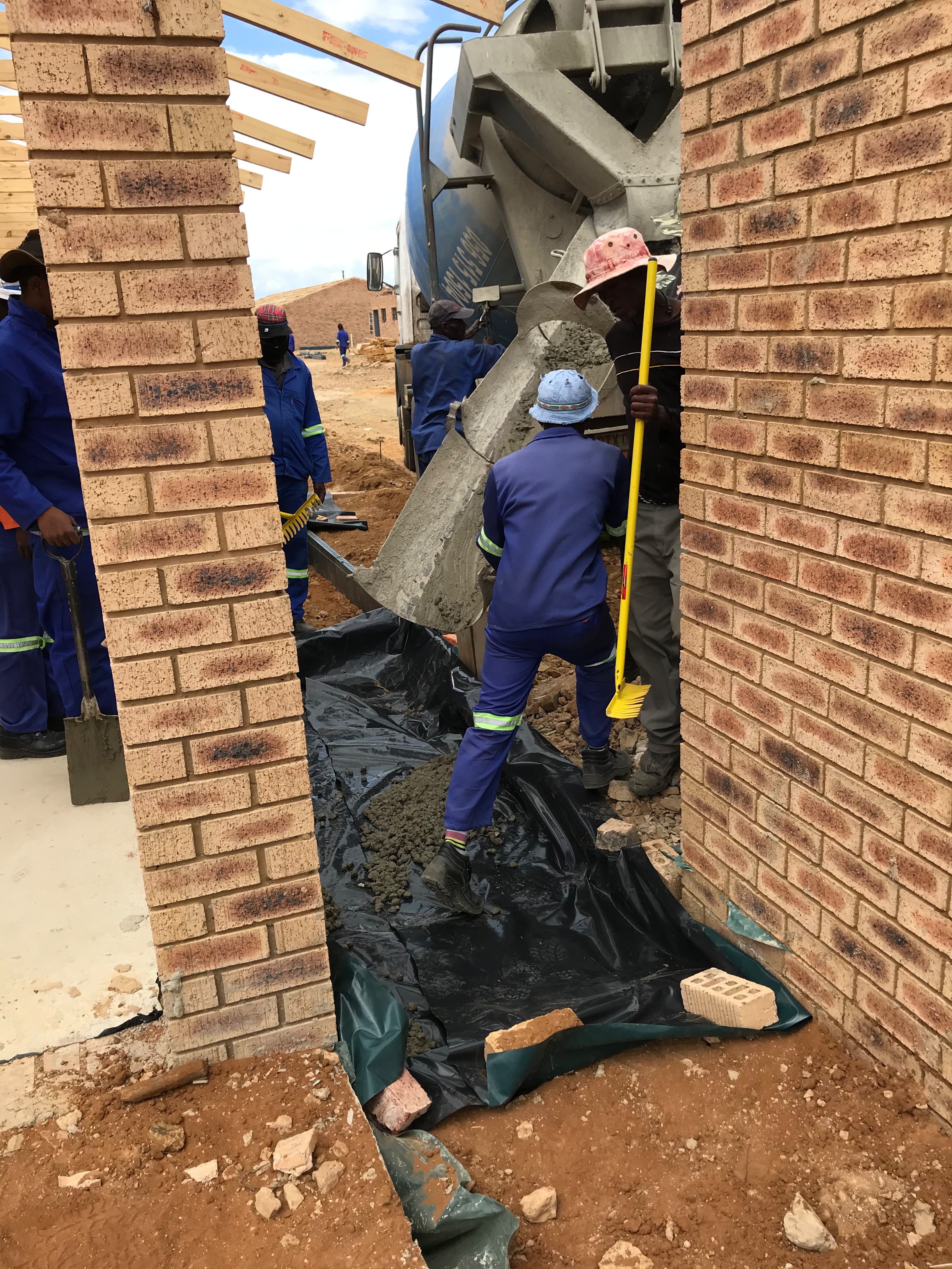 Building and repairs work by M Mabitsela